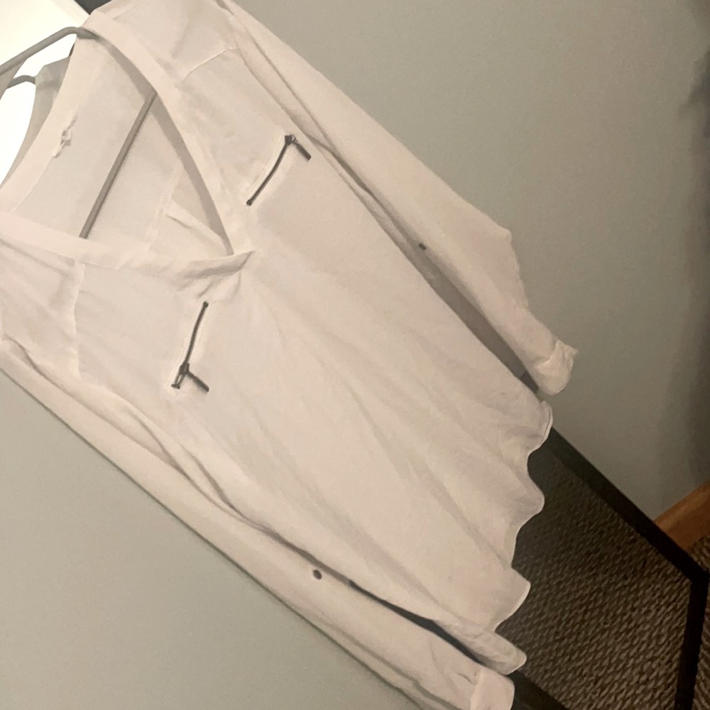 Maurices white blouse!